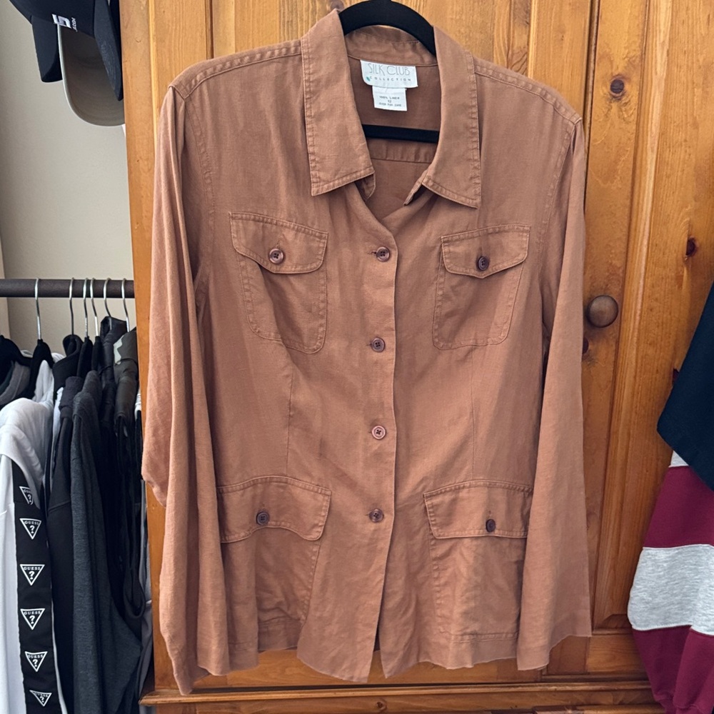 Vintage Super Thin Brown (Sh)Jacket